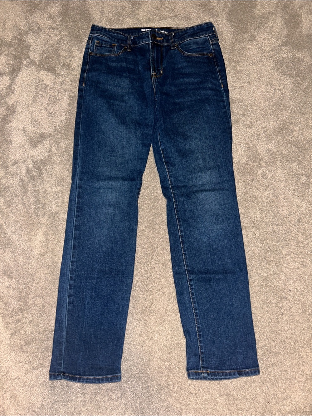 Old Navy Slim Straight Jeans - Classic Blue